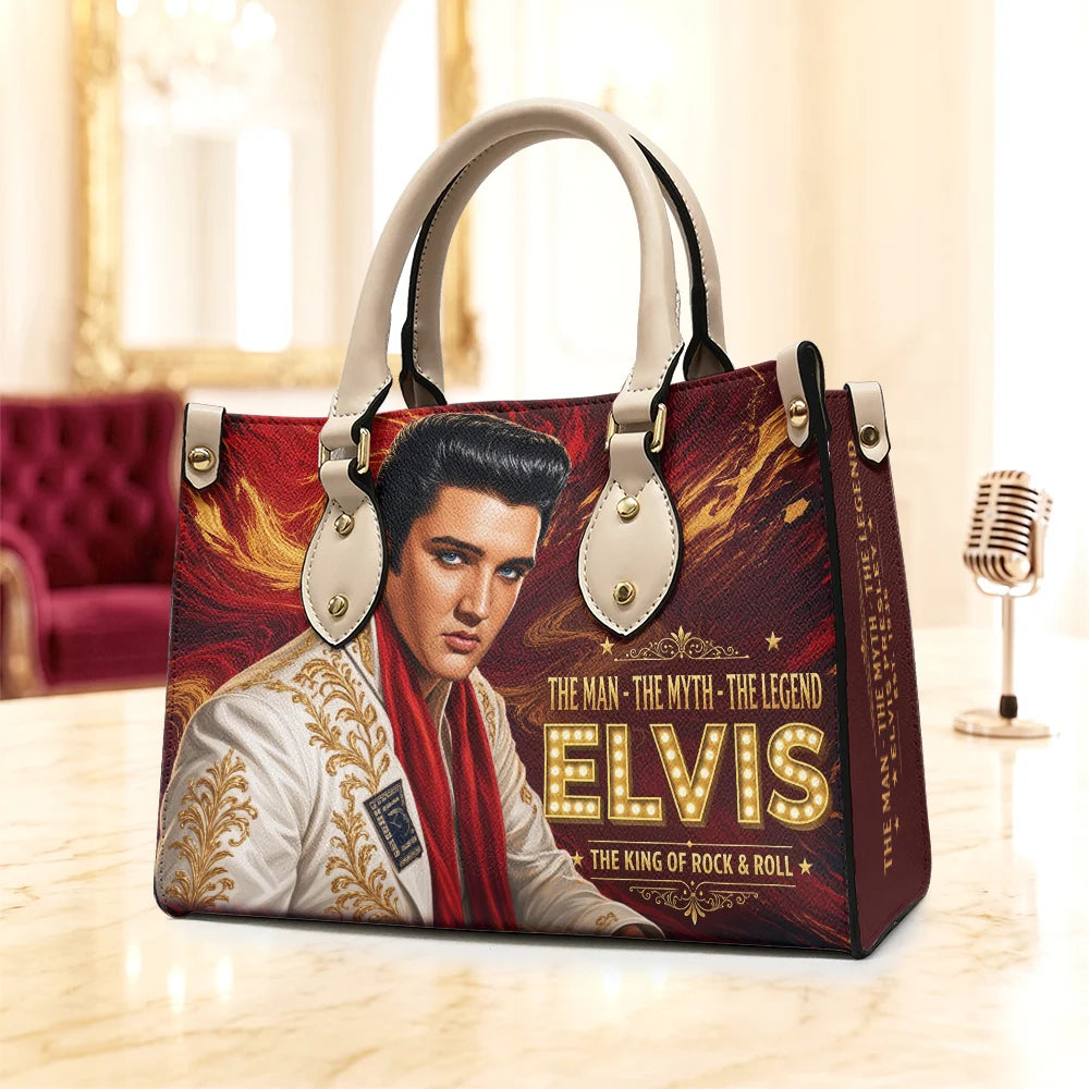 Elvis Presley Leather HandBag – TMTHU9613
