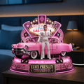 Elvis Presley Custom Shape Acrylic Light Box – TMTHU6656
