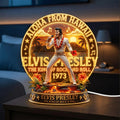 Elvis Presley Custom Shape Acrylic Light Box – TMTHU6692