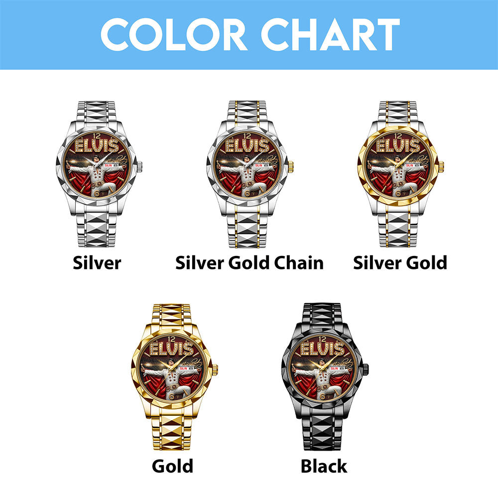 Elvis Presley Alloy Luxury Quartz Watch – TMTHU6478