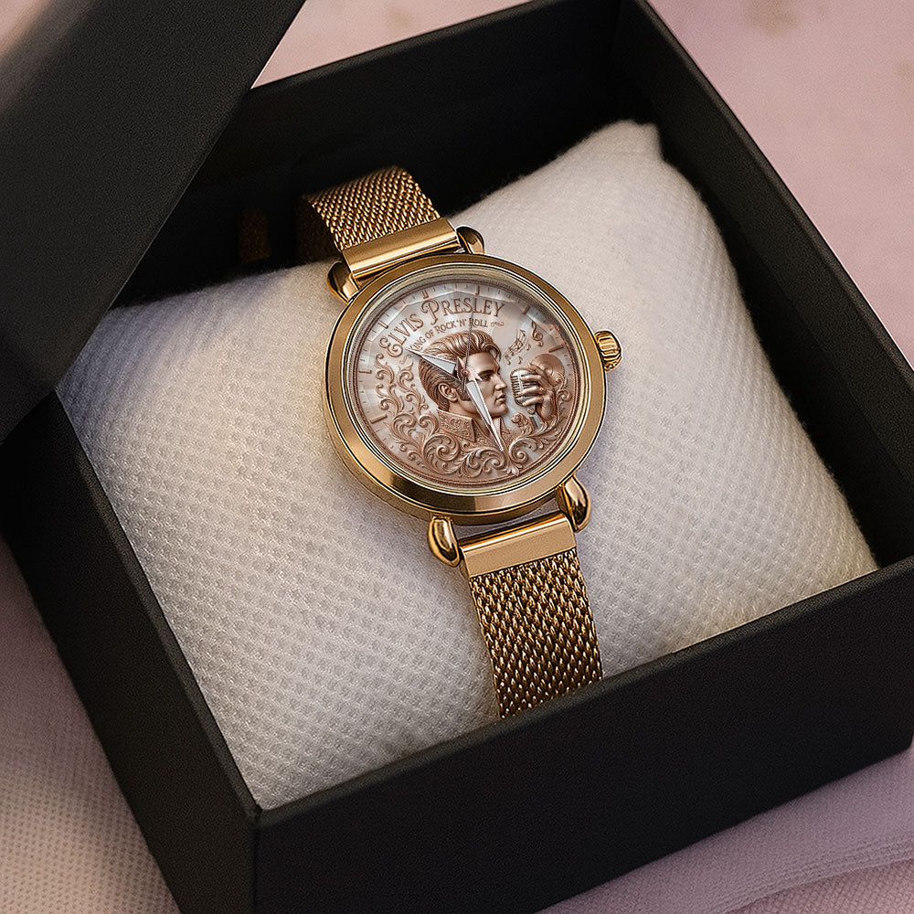Elvis Presley Mesh Strap Quartz Watch – TMTHU7169