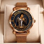 Elvis Presley Mesh Strap Quartz Watch – TMTHU8725