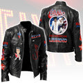 Elvis Presley Motorcycle Leather Jacket – HOATT14889
