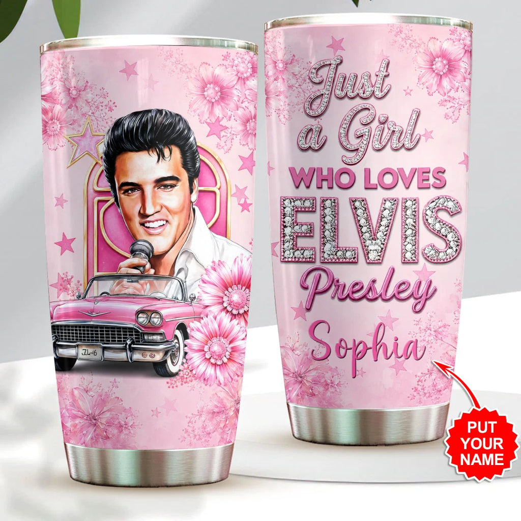 Personalized Elvis Presley Tumbler Cup – HOATT20689