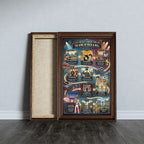 Elvis Presley Rectangle Canvas With Inner Frame – TMTHU7111
