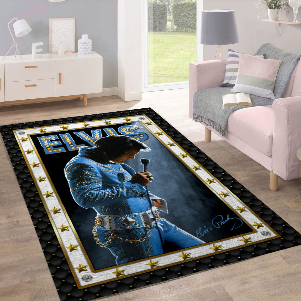 Elvis Presley Rectangular Rug – MAITM 5766
