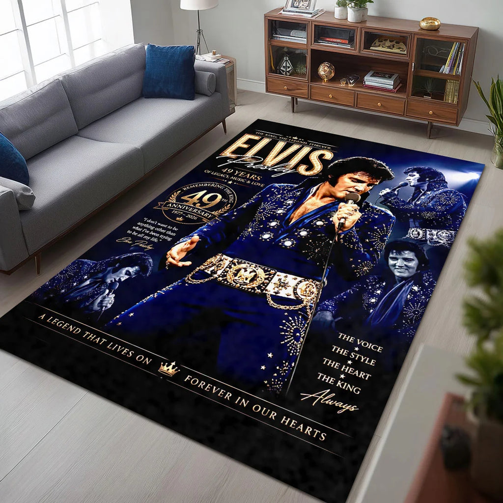 Elvis Presley Rectangular Rug – HOATT21353