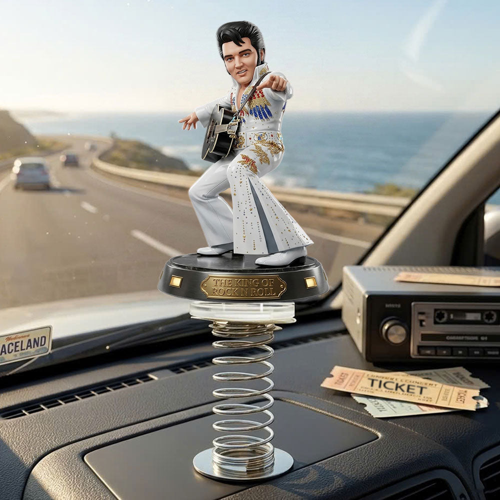 Elvis Presley Custom Shape Spring Acrylic Standee – TMTHU5995