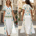 Elvis Presley Short Sleeve Maxi Dress – HOATT20893