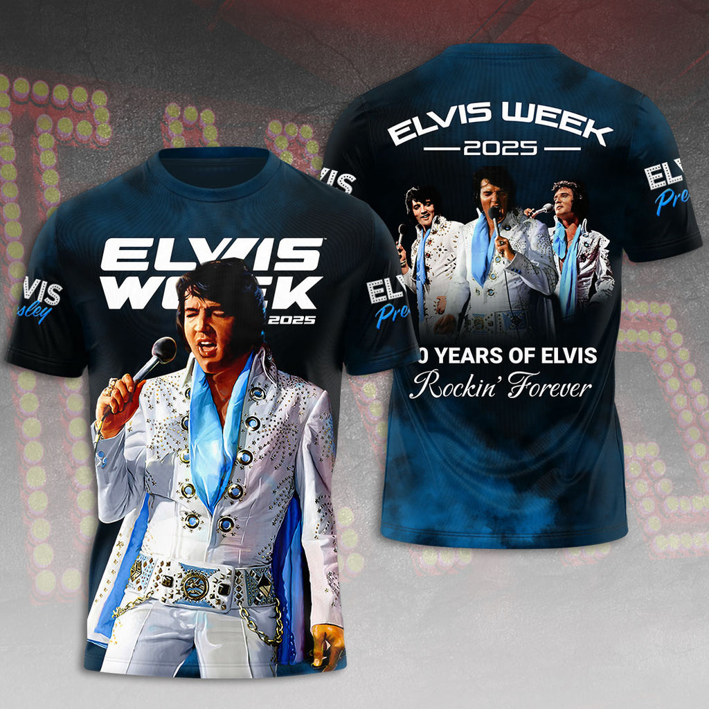 Elvis Presley Round Neck Raglan Sleeve Sweatshirt – VANDH 3931