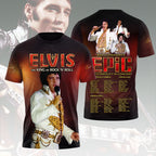 Elvis Presley 3D Engraved Ring – HOATT18850