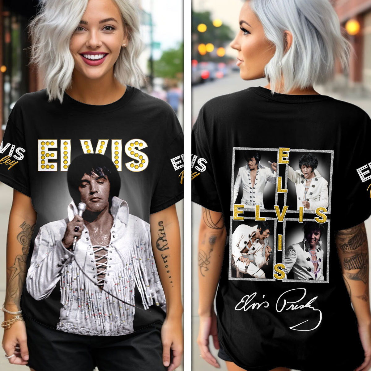 Elvis Presley 3D Hawaiian Apparel – GNE 868