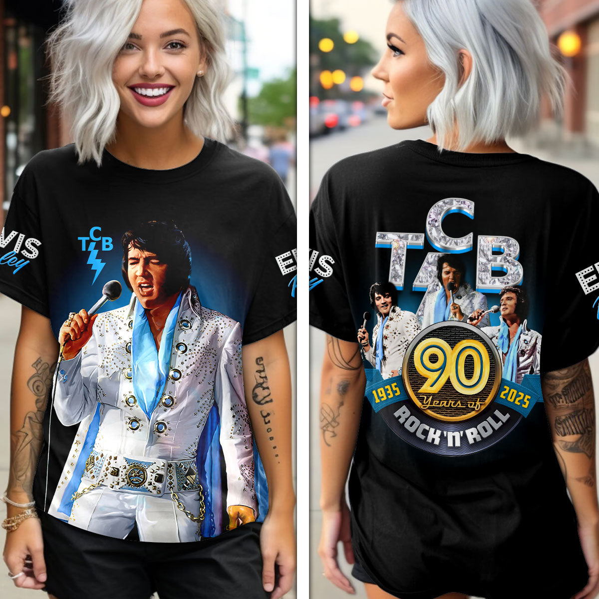 Elvis Presley High-Waisted Straight-Leg Trousers – VANDH 710