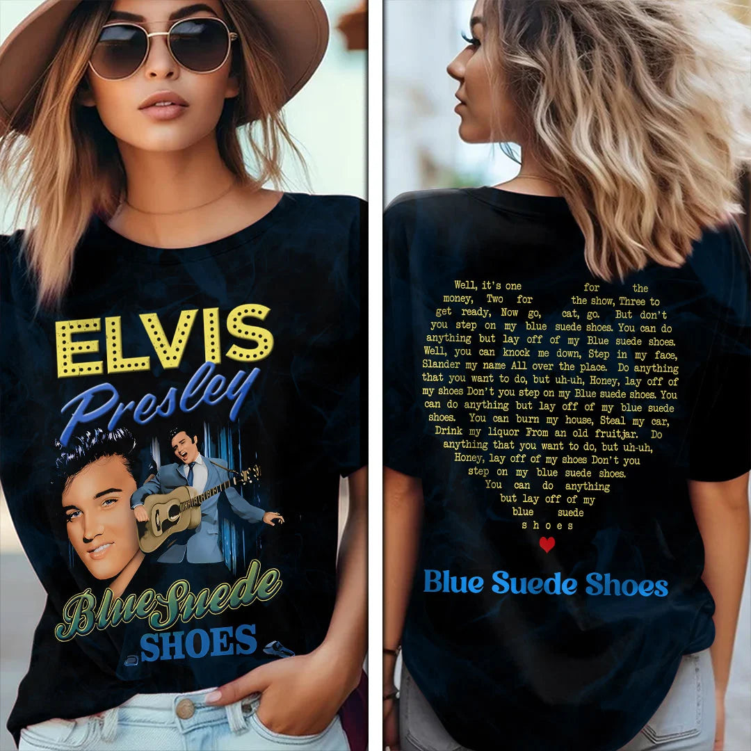 Elvis Presley Low Top Canvas Shoes – VANDH 2676