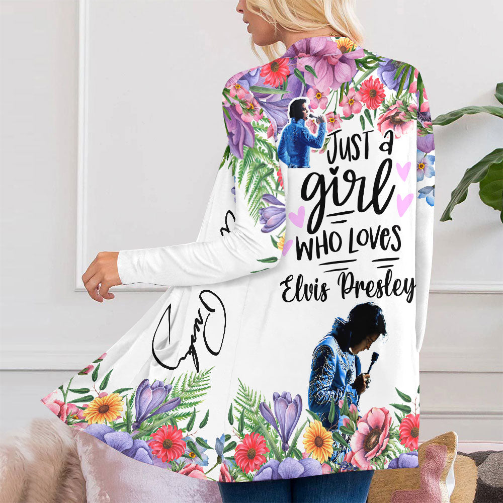 Elvis Presley Women's Patch Pocket Cardigan – MAITM 6222