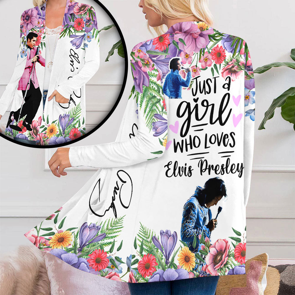 Elvis Presley Women's Patch Pocket Cardigan – MAITM 6222