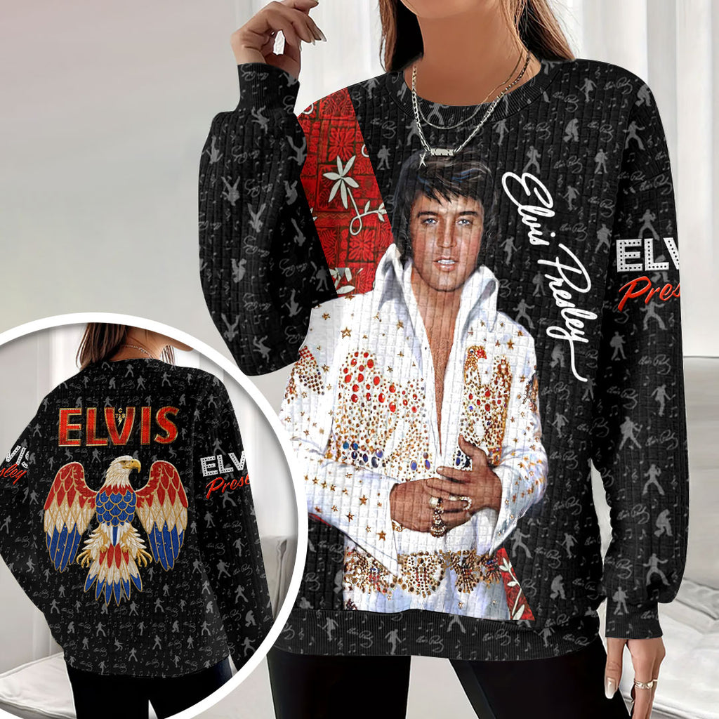 Elvis Presley Women's Patch Pocket Cardigan – MAITM 4968