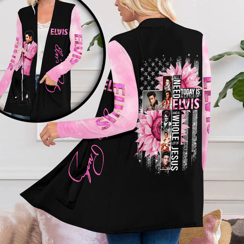Elvis Presley Women's Patch Pocket Cardigan – MAITM 5813