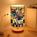 Elvis Presley Wooden Base Fabric Lamp – HOATT16327