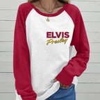 Elvis Presley Round Neck Raglan Sleeve Sweatshirt – VANDH 3931