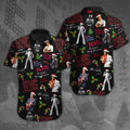 Elvis Presley Short Sleeve Button-Down Shirt – VANDH 889