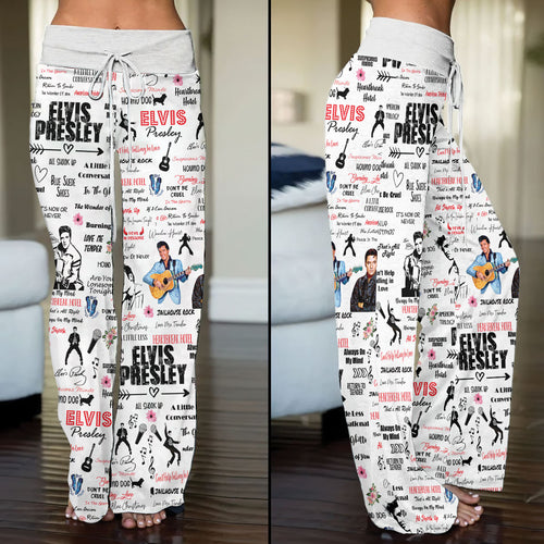 Elvis Presley High-Waisted Straight-Leg Trousers – VANDH 708