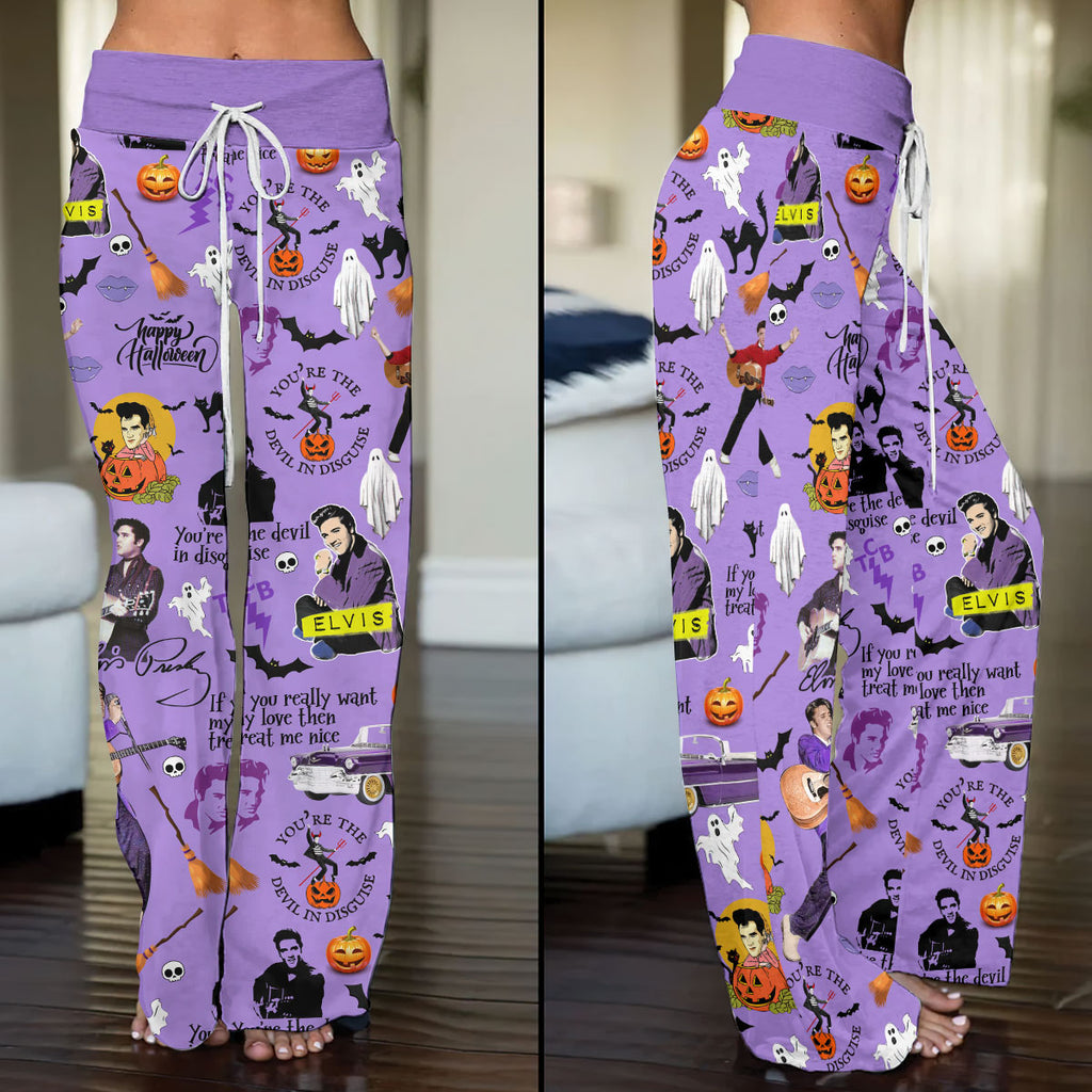 Elvis Presley High-Waisted Straight-Leg Trousers – VANDH 1007