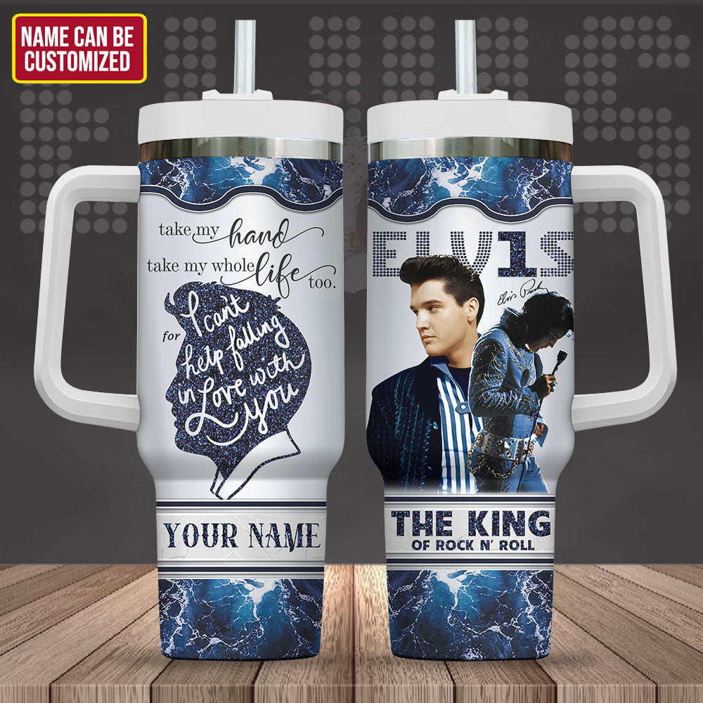 Personalized Elvis Presley 40oz Tumbler – TMTHU1834