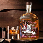 Elvis Presley 25oz Empty Whiskey Bottle – GNE4178