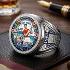 Elvis Presley 3D Engraved Ring – TMTHU7196
