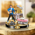 Elvis Presley Custom Shape Acrylic Plaque – TMTHU3815