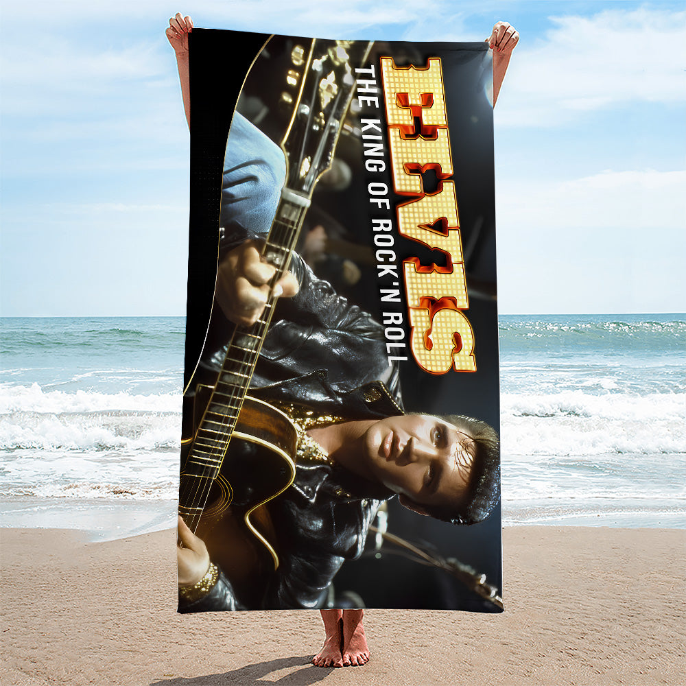 Elvis Presley Rectangle Beach Towel – TMTHU2992