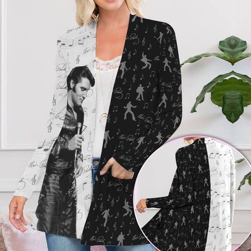 Elvis Presley Women's Patch Pocket Cardigan – HOATT 4440