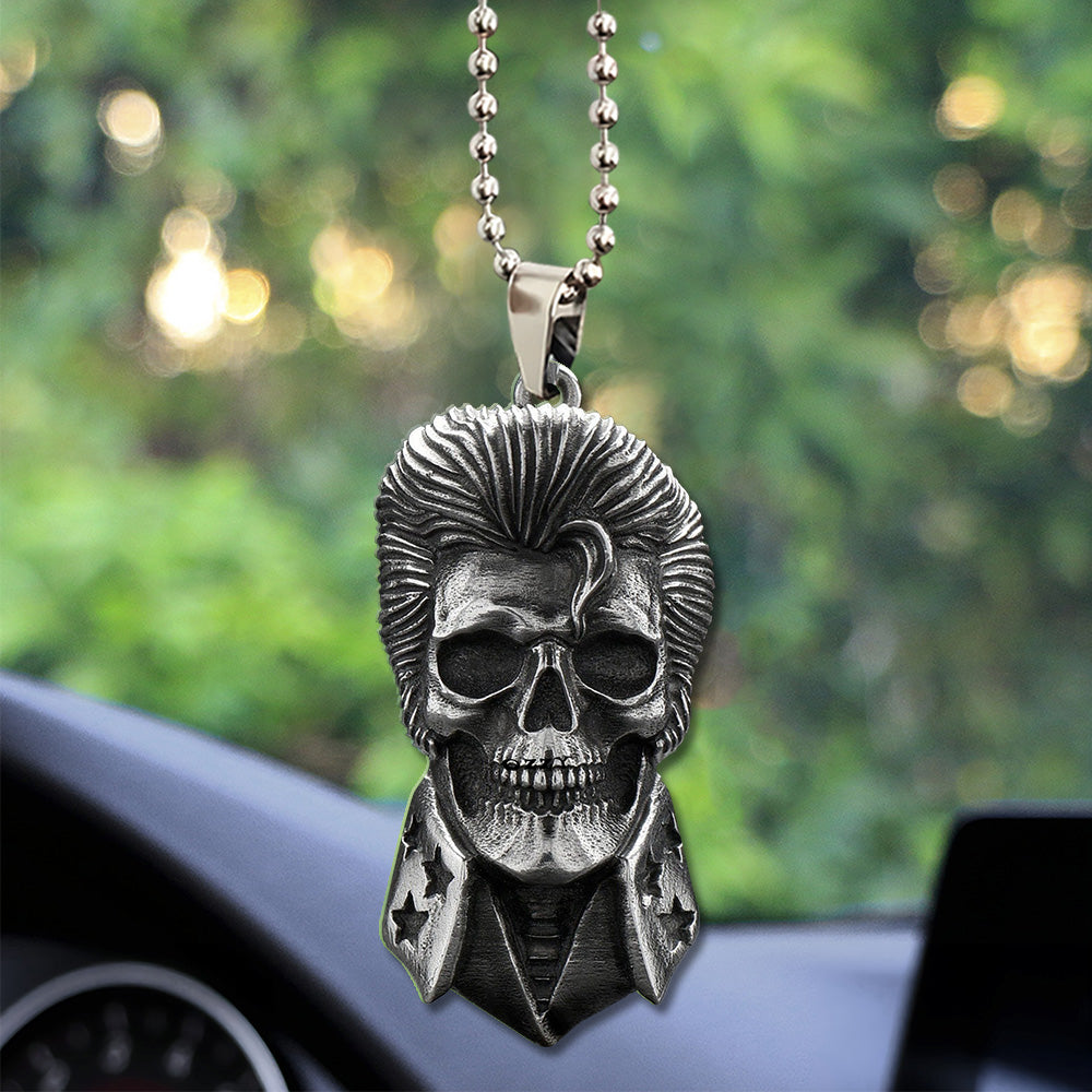 Elvis Presley Custom shape 2-sided Acrylic Car Ornament – GNE4210