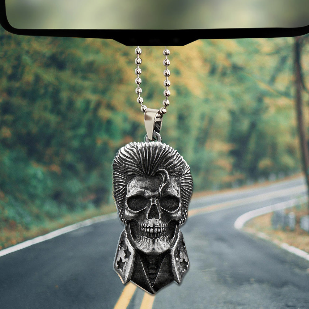 Elvis Presley Custom shape 2-sided Acrylic Car Ornament – GNE4210