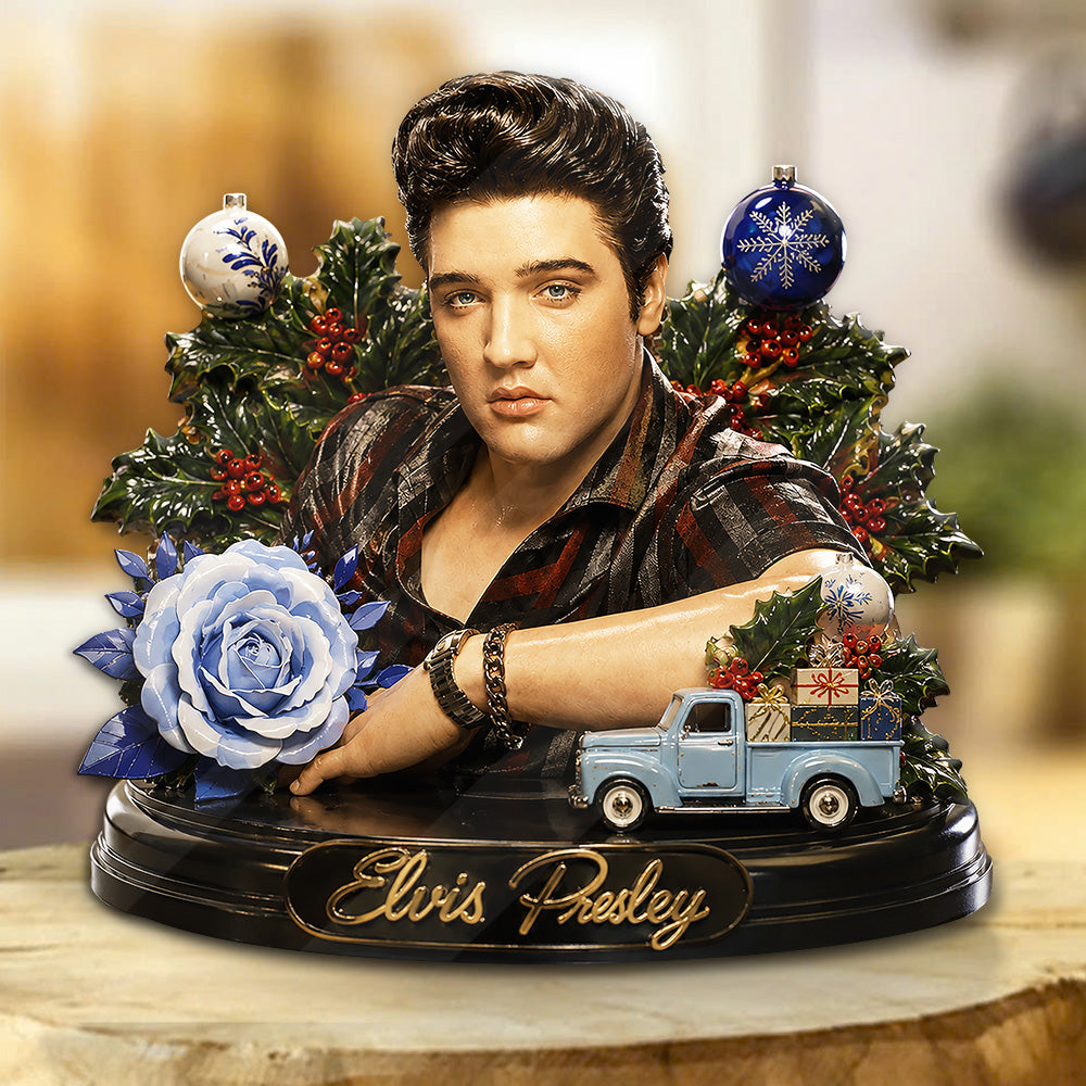 Elvis Presley Custom Shape Acrylic Plaque – GNE6638
