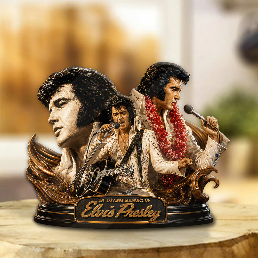 Elvis Presley Custom Shape Acrylic Plaque – GNE6641