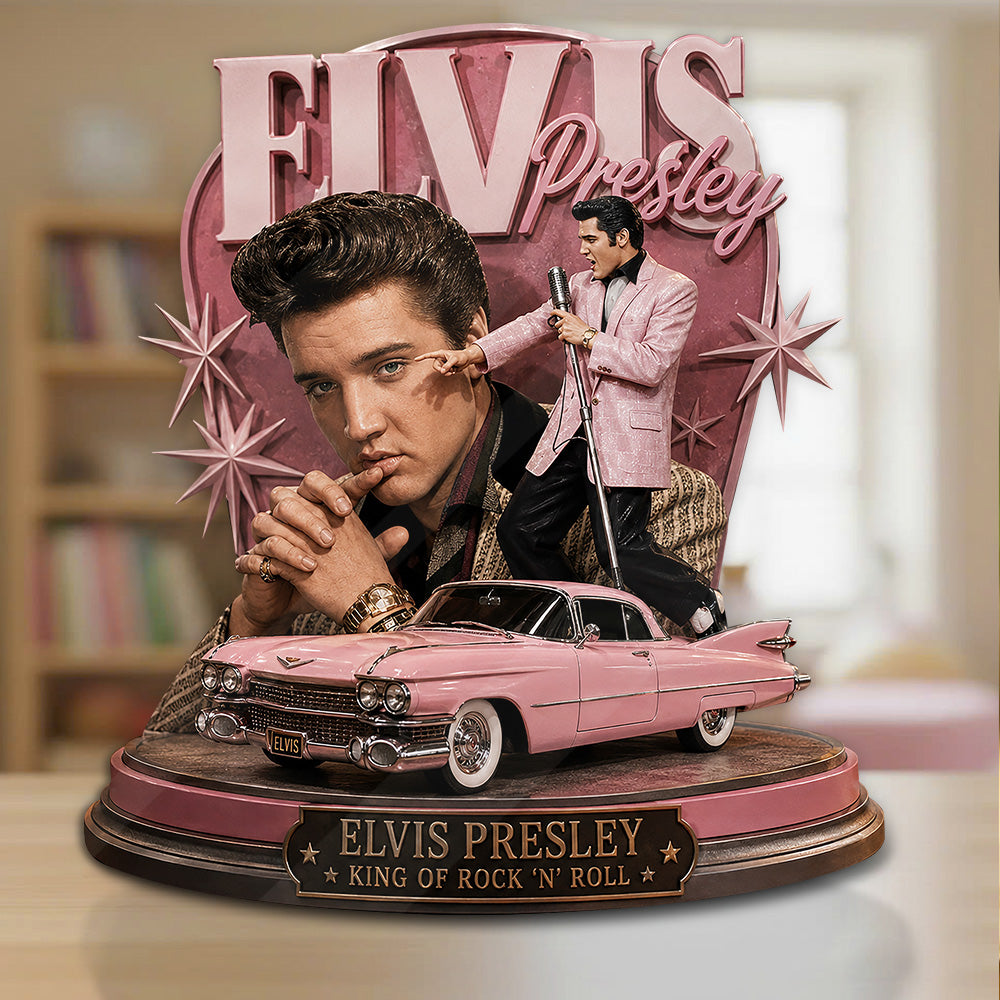 Elvis Presley Custom Shape Acrylic Plaque – GNE6645
