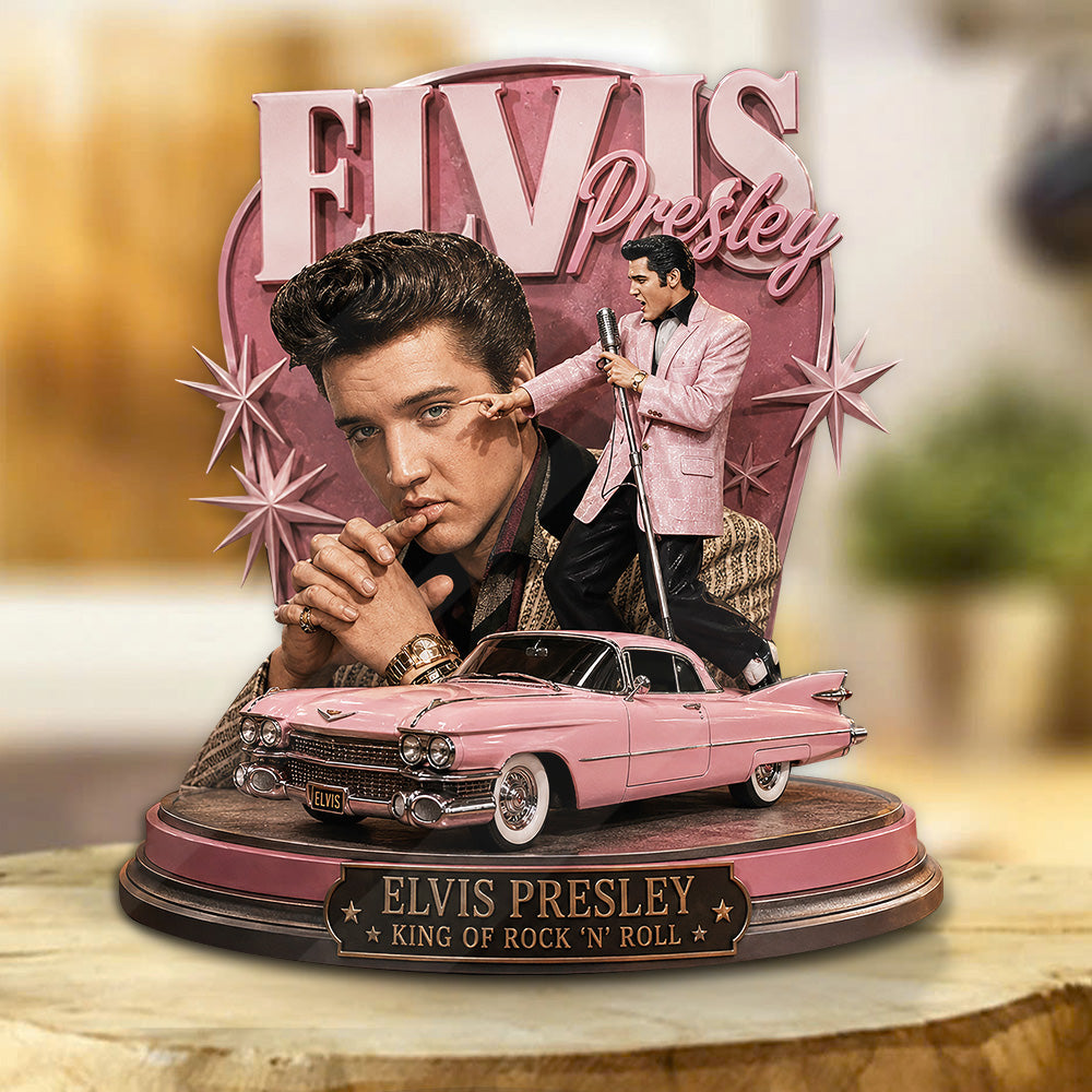 Elvis Presley Custom Shape Acrylic Plaque – GNE6645