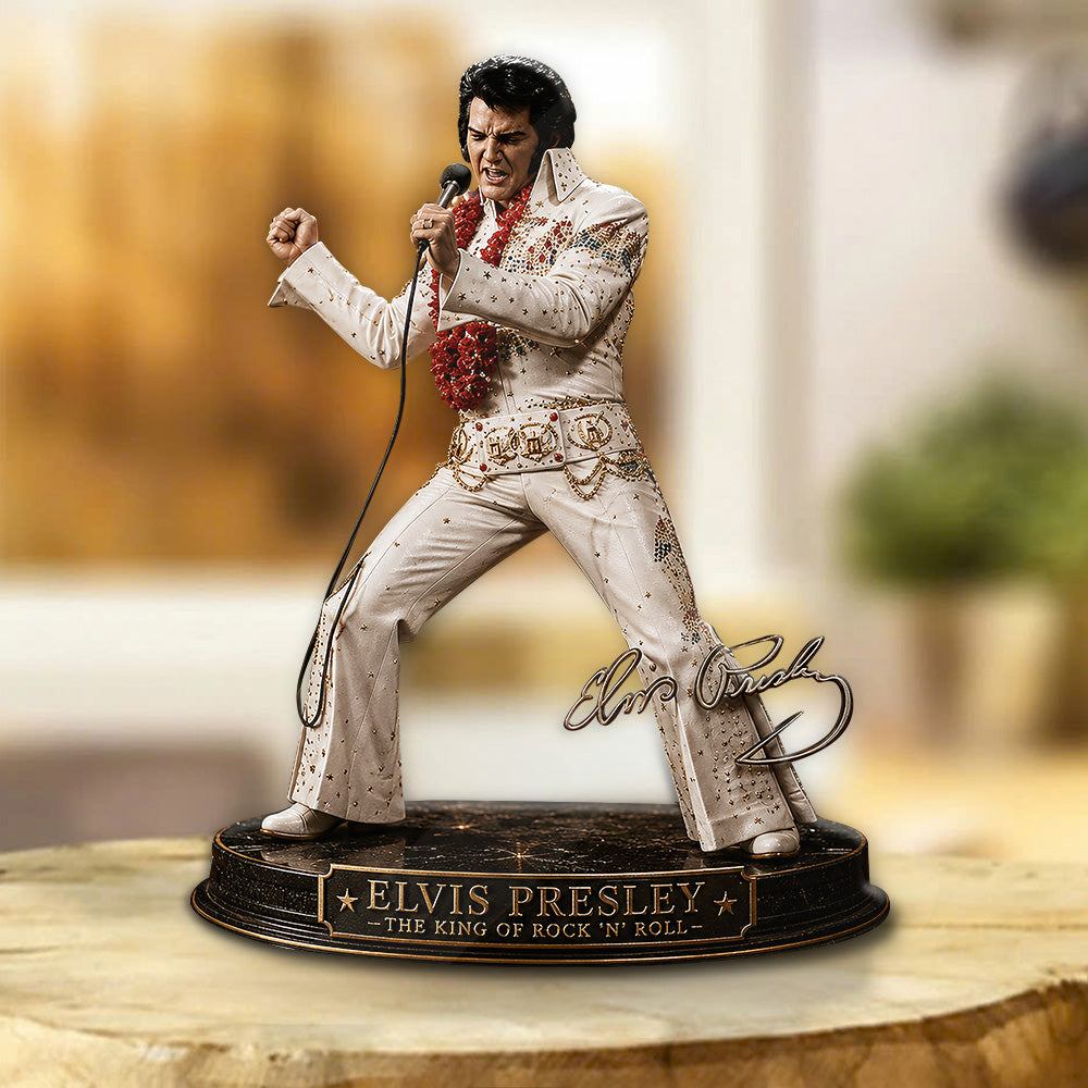 Elvis Presley Custom Shape Acrylic Plaque – GNE6785