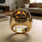 Elvis Presley 3D Engraved Ring – TANTN23234