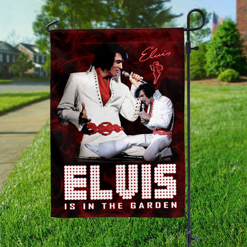 Elvis Presley Double-side Garden Flag – HOATT 11908