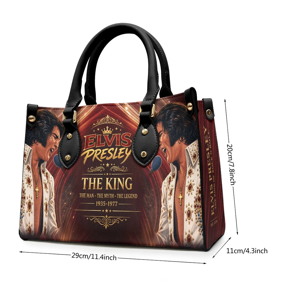 Elvis Presley Leather HandBag – TMTHU9614