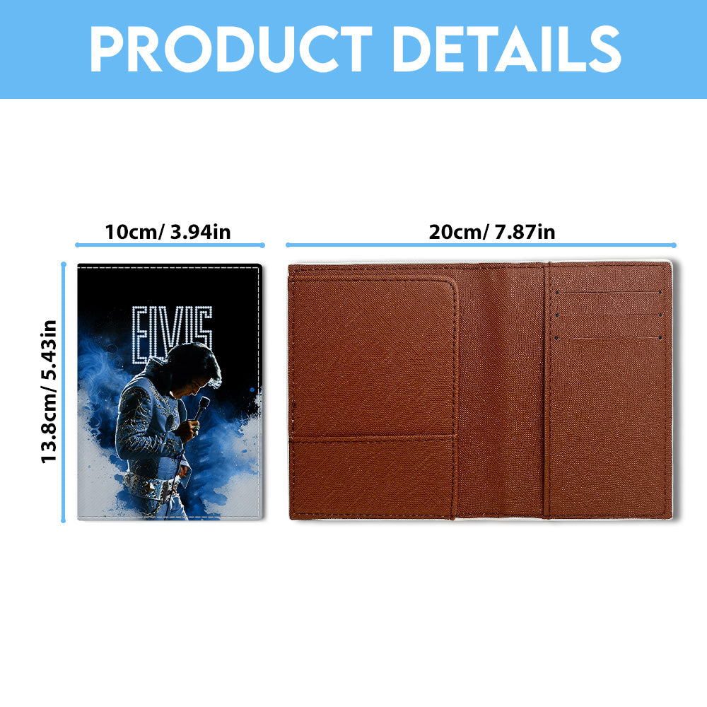 Elvis Presley Leather Passport Cover – GNE6365