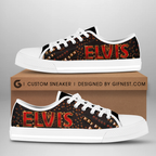 Elvis Presley Low Top Canvas Shoes – HOATT 1091
