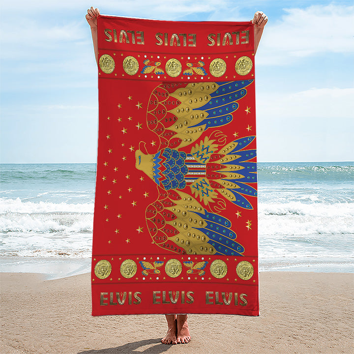 Elvis Presley Rectangle Beach Towel – TANTN 5883