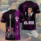Elvis Presley Short Sleeve Button-Down Shirt – ANHNV 1088