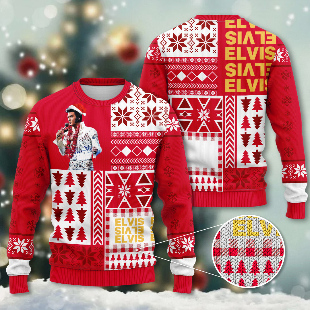 Elvis Presley Ugly Sweater – TANTN 1999