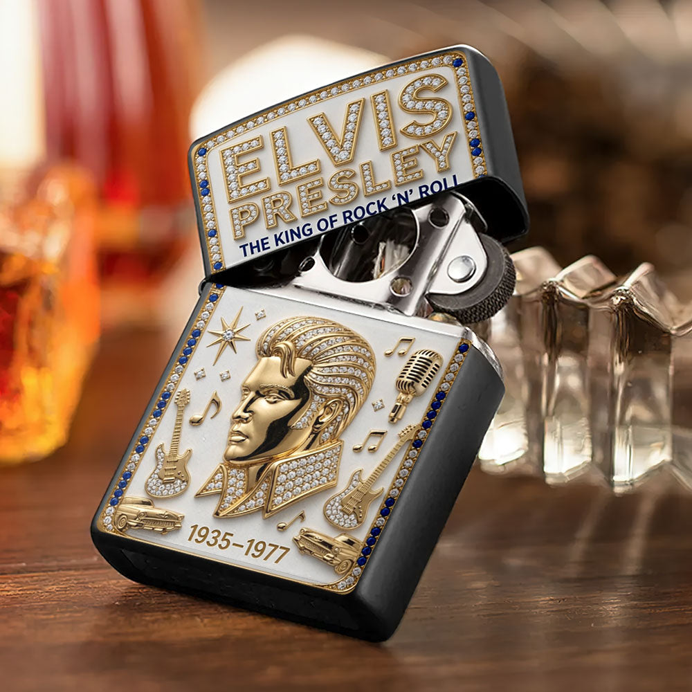 Elvis Presley Zippo Lighter Case (No Insert) – TANTN23784