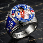 Elvis Presley 3D Engraved Ring – HOATT18260